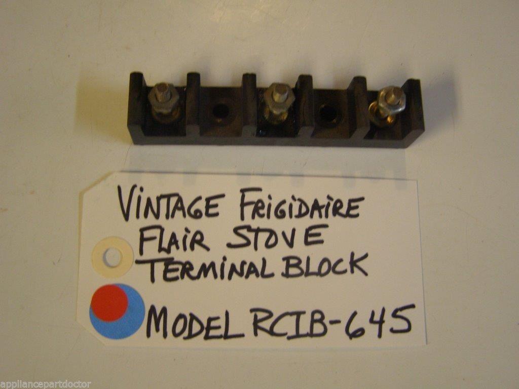 Model RCIB-645 Vintage Frigidaire Flair Stove Terminal Block Model RCIB-645 Vintage Frigidaire Flair Stove Terminal Block